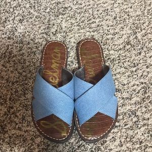 Denim Sandals